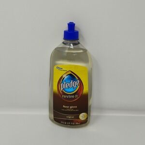 Pledge Revive It Original Floor Gloss Cleaner 27 oz Long Lasting Shine 90% Full